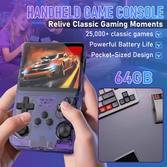 Retro Handheld Game Console – 25,000+ Classic Games