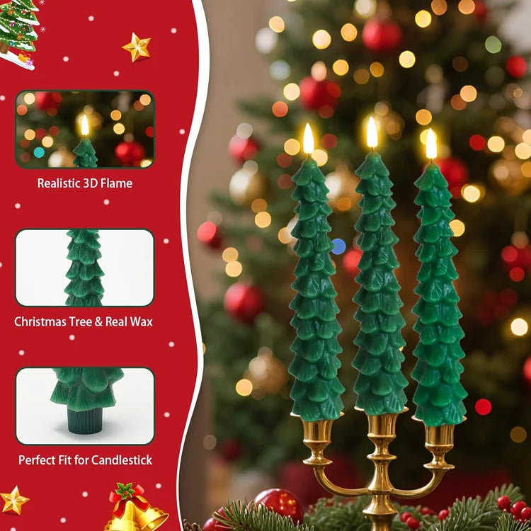 LumiTree Flameless Christmas Tree Candles