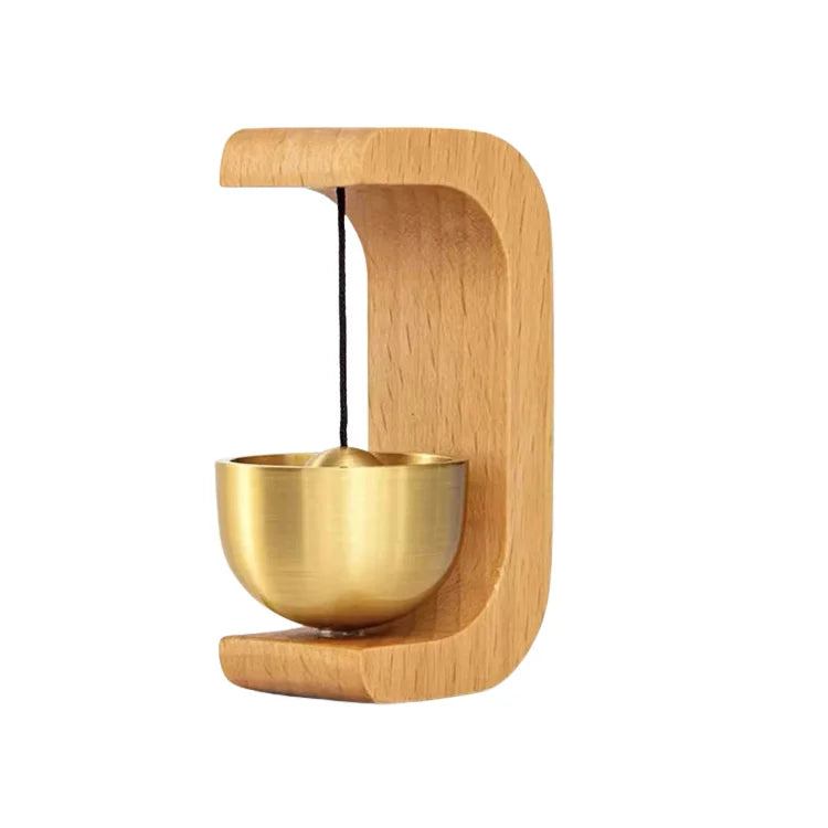 Wooden Magnetic Door Chime – Soft, Calming Sound for a Cozy Home