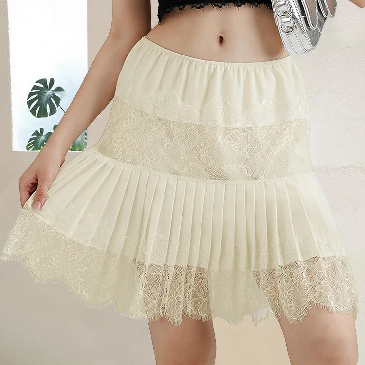 Lace Half Slip Skirt