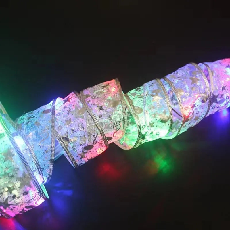 ✨ TwinkleRibbon Christmas Fairy Lights