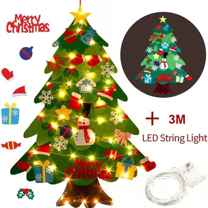 MerryCraft DIY Felt Christmas Tree for Kids
