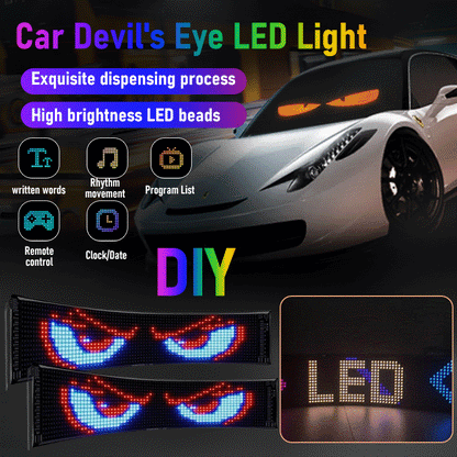Smart Flexible LED Car Display — Your Message, Seen Instantly