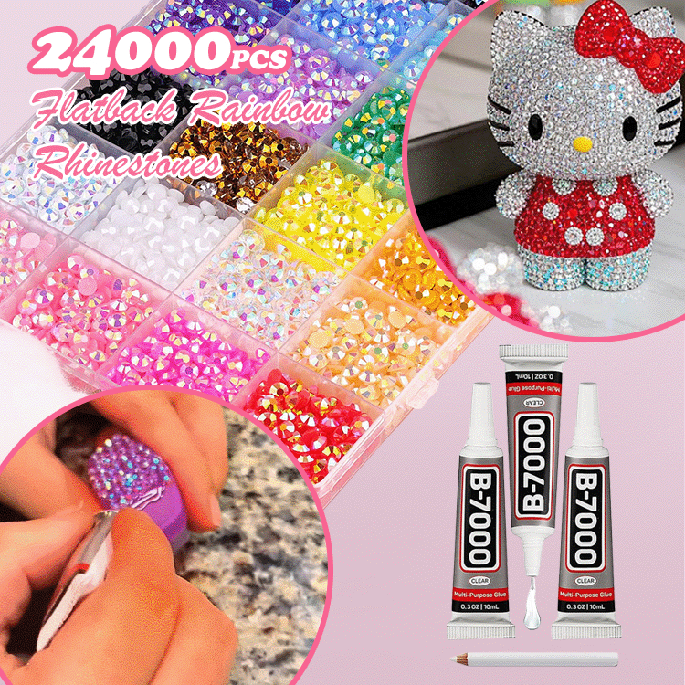 ✨ DIY Rhinestone Crystal Kit — Make Anything Sparkle