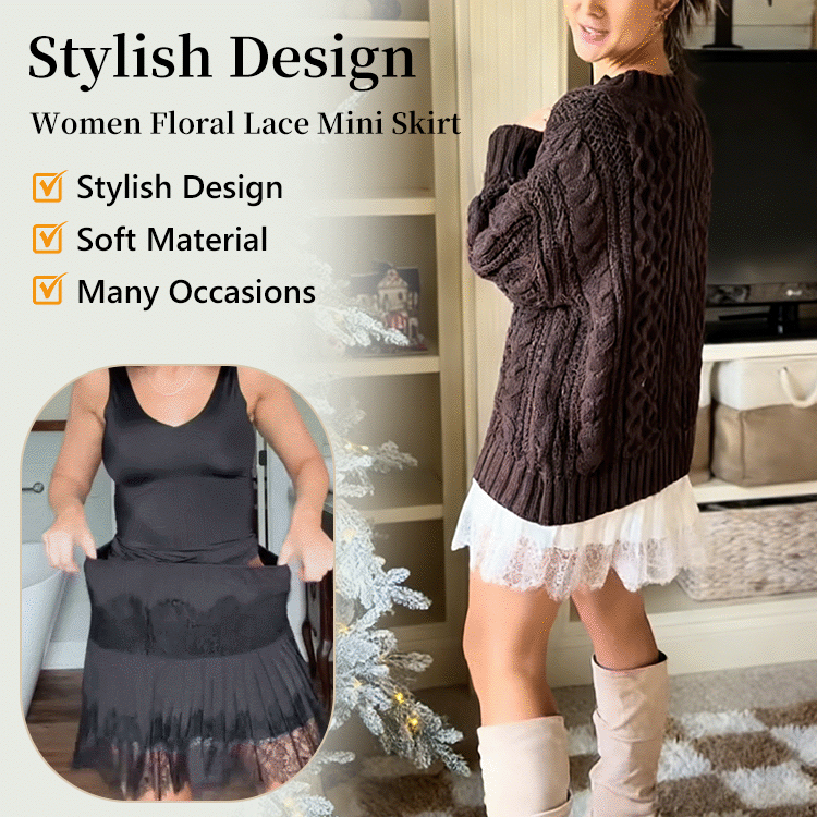 Lace Half Slip Skirt