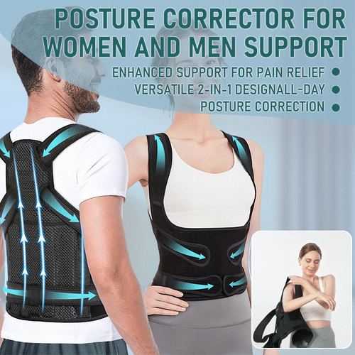 Adjustable Posture Support Vest for Daily Comfort & Alignment