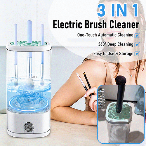 3-in-1 Makeup Brush Cleaner