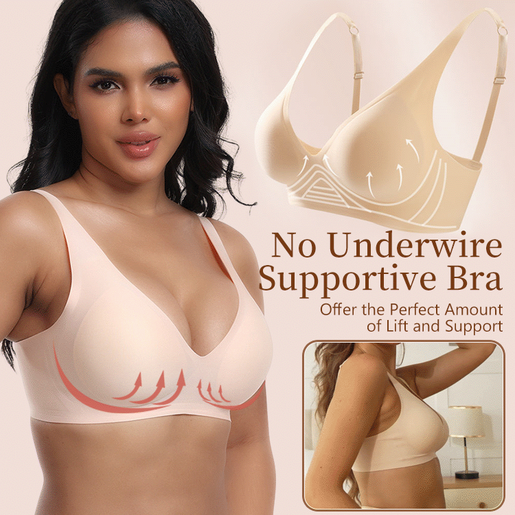 LAST DAY SALE – Ultra Soft Wireless Bra That Actually Supports