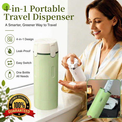 4-in-1 Travel Refillable Bottle Set