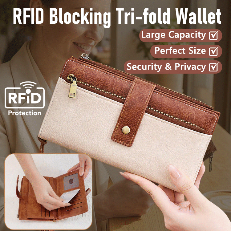 SecureStyle™ RFID Anti-Theft Wallet Bag