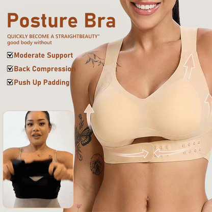 Seamless Posture Correcting Comfort Bra