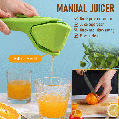 Easy-Squeeze Citrus Juicer — Fresh Juice Made Simple
