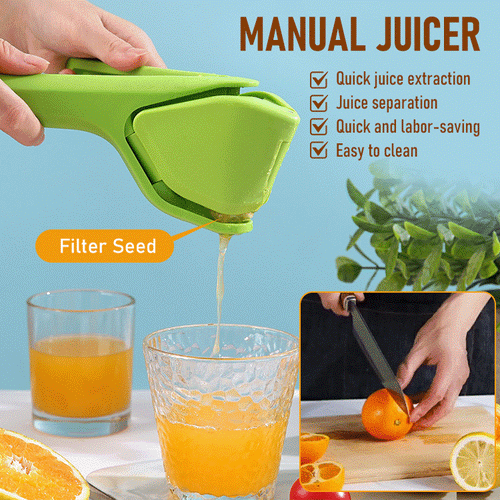 Easy-Squeeze Citrus Juicer — Fresh Juice Made Simple