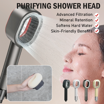 VekVek - Charcoal Fiber Filter Shower Head