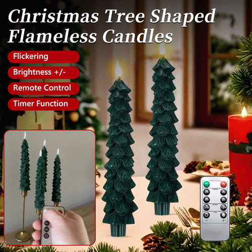 LumiTree Flameless Christmas Tree Candles
