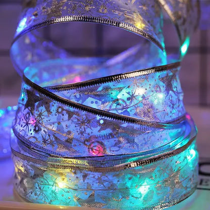 ✨ TwinkleRibbon Christmas Fairy Lights