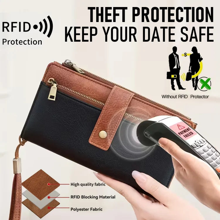 SecureStyle™ RFID Anti-Theft Wallet Bag