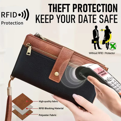 SecureStyle™ RFID Anti-Theft Wallet Bag