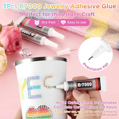 ✨ DIY Rhinestone Crystal Kit — Make Anything Sparkle