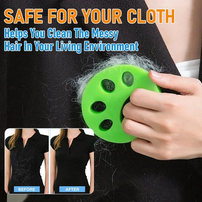 Reusable Pet Hair Remover — Instantly Lifts Fur from Clothes, Furniture & Fabrics
