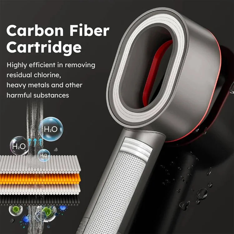 VekVek - Charcoal Fiber Filter Shower Head