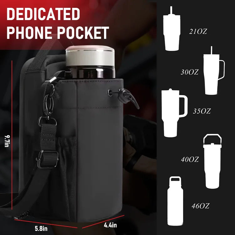 Magnetic Gym Bottle Bag – Stick It. Train Smarter.