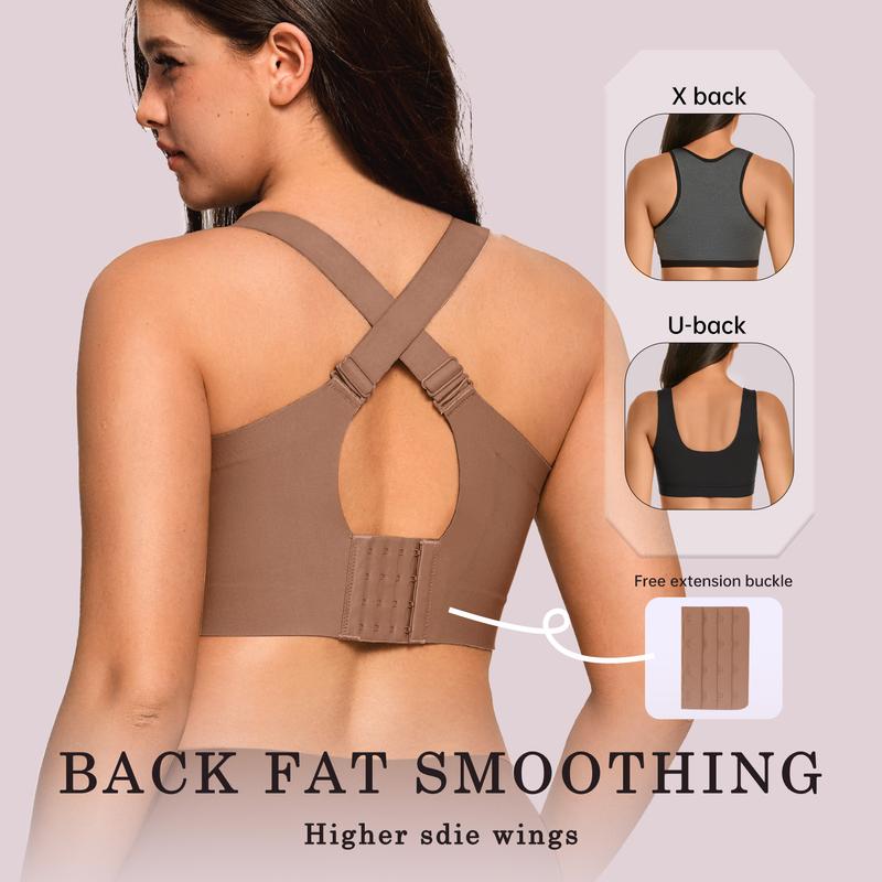 Crafted for Comfort：Full coverage wireless bra💖