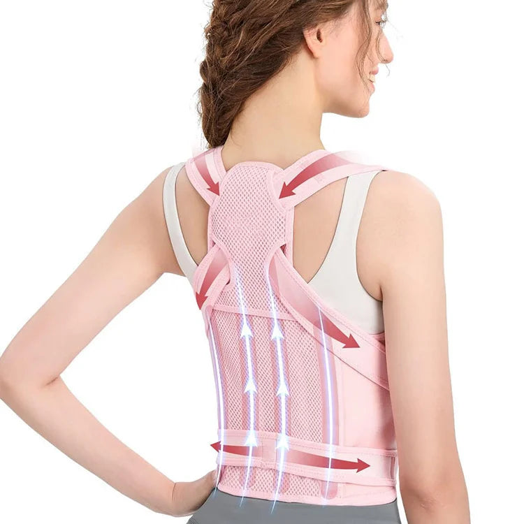 Adjustable Posture Support Vest for Daily Comfort & Alignment