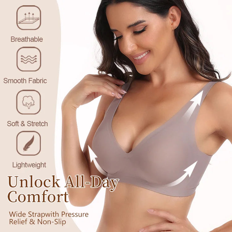 LAST DAY SALE – Ultra Soft Wireless Bra That Actually Supports