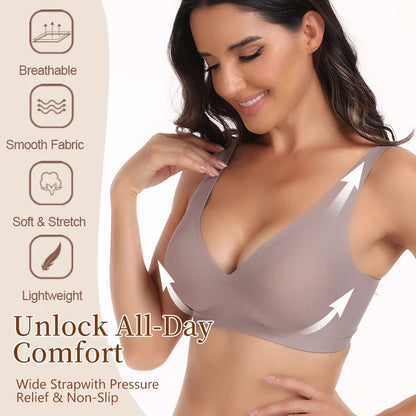 LAST DAY SALE – Ultra Soft Wireless Bra That Actually Supports