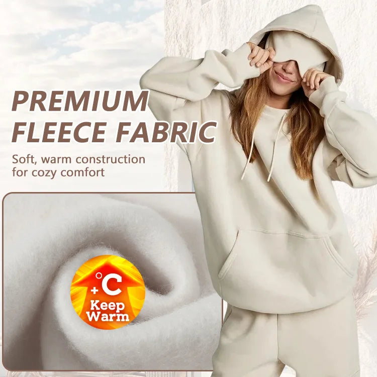 Comfort Hoodie with Built-In Eye Mask