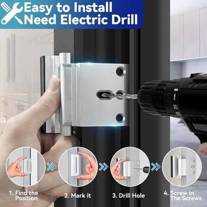 Reinforced Home Security Door Lock