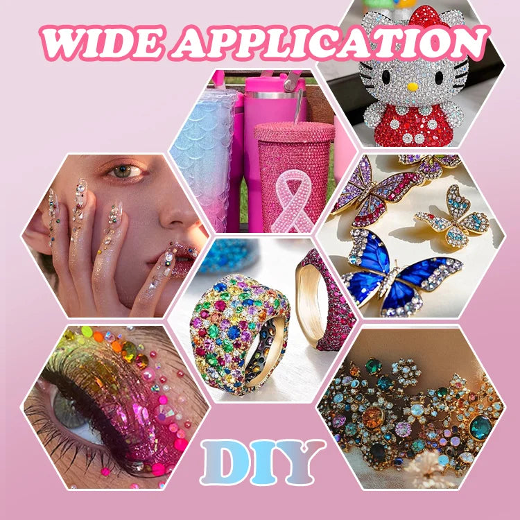✨ DIY Rhinestone Crystal Kit — Make Anything Sparkle