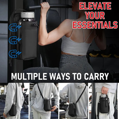 Magnetic Gym Bottle Bag – Stick It. Train Smarter.