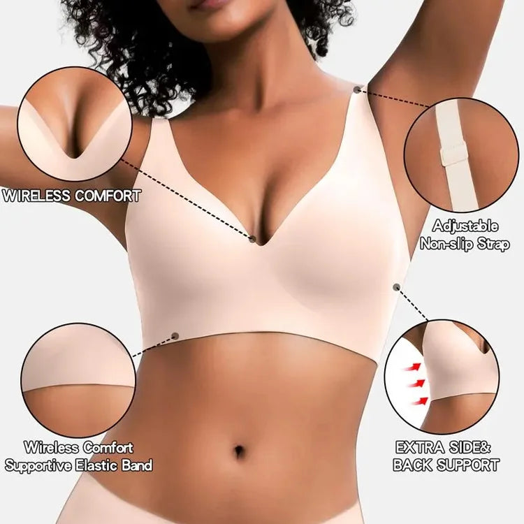 LAST DAY SALE – Ultra Soft Wireless Bra That Actually Supports