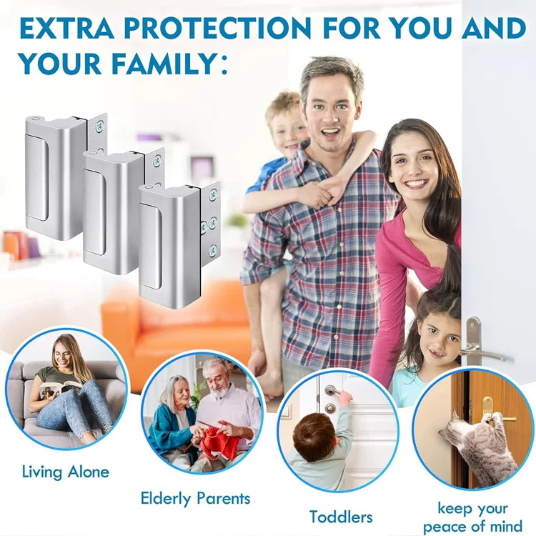 Reinforced Home Security Door Lock