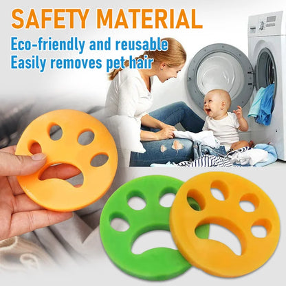 Reusable Pet Hair Remover — Instantly Lifts Fur from Clothes, Furniture & Fabrics