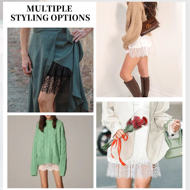 Lace Half Slip Skirt