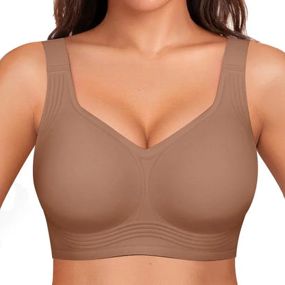 Crafted for Comfort：Full coverage wireless bra💖