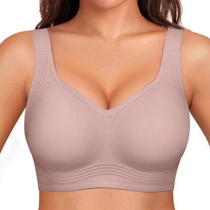 Crafted for Comfort：Full coverage wireless bra💖