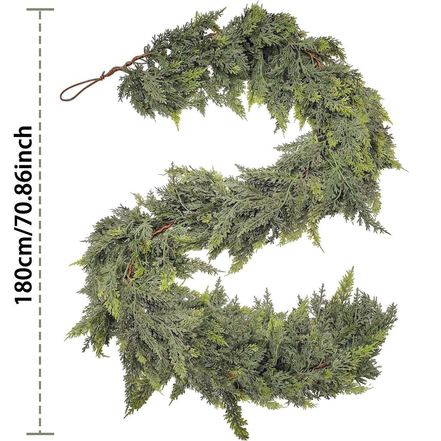 EverCedar Artificial Christmas Garland 🎄✨