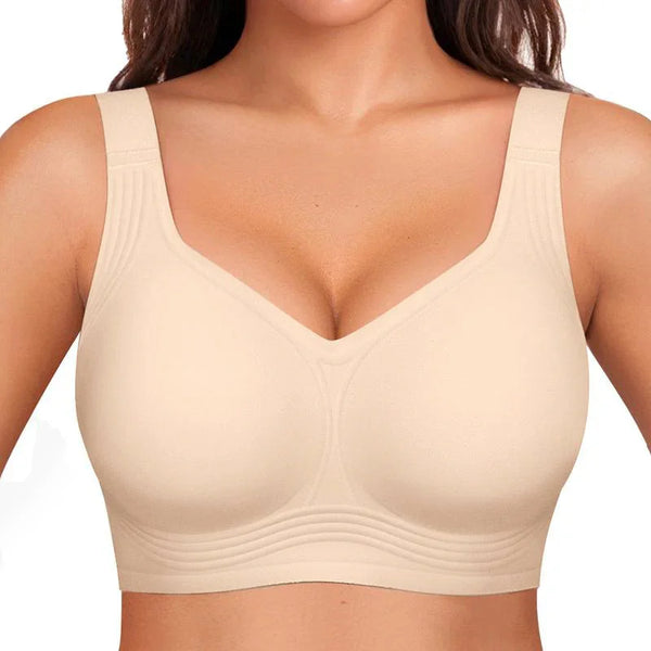 Crafted for Comfort：Full coverage wireless bra💖