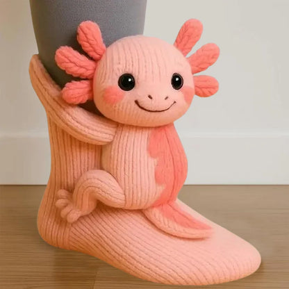 Cute Animal Knit Socks – Cloud-Soft Warmth That Makes Every Winter Moment Cozier