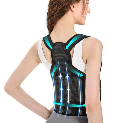 Adjustable Posture Support Vest for Daily Comfort & Alignment