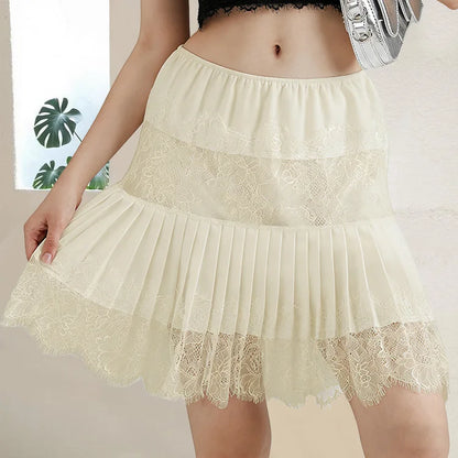 Lace Half Slip Skirt