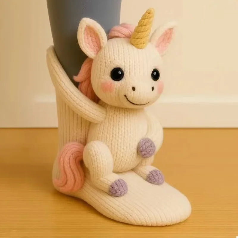 Cute Animal Knit Socks – Cloud-Soft Warmth That Makes Every Winter Moment Cozier