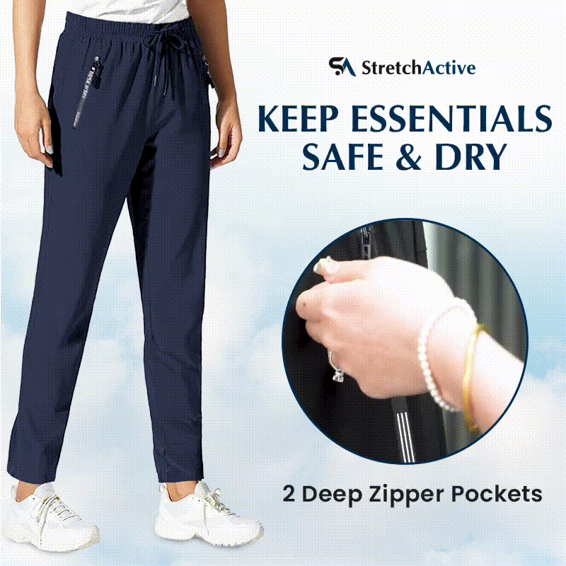 StretchActive - Women's Ultra Stretch Breathable Casual Pants